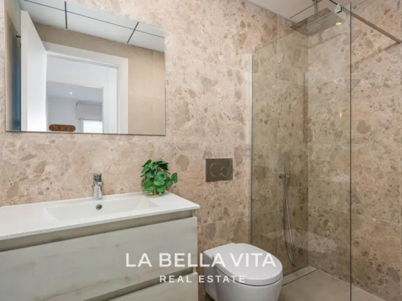 New Build Ibiza Style Villas for sale in Serena Golf, Los Alcazares, Spain