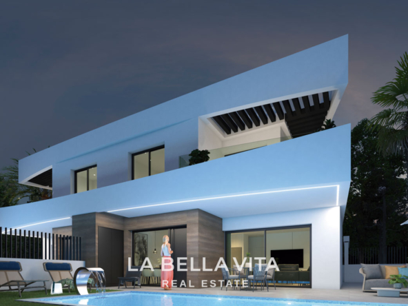 New Build Modern Villa with private pool for sale in Dolores, Alicante, Spain