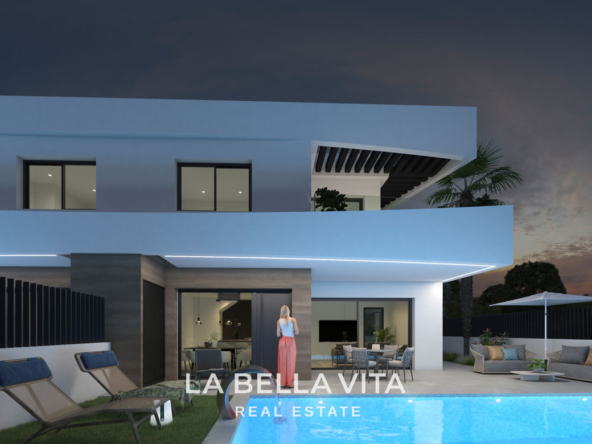 New Build Modern Villa with private pool for sale in Dolores, Alicante, Spain