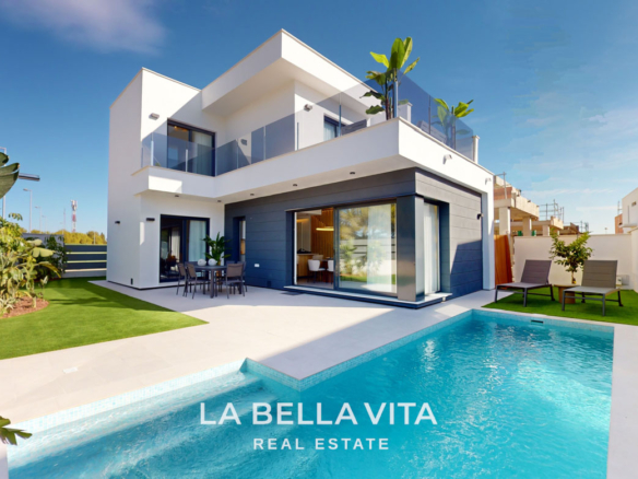 New Build Properties with private pools for sale in Roda Golf, Murcia, Spain
