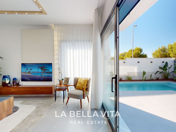 New Build Properties with private pools for sale in Roda Golf, Murcia, Spain