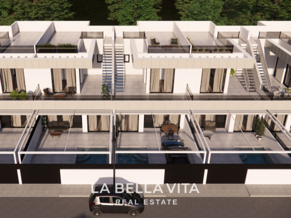 New Build Properties with private pools for sale in Rojales, Alicante, Spain