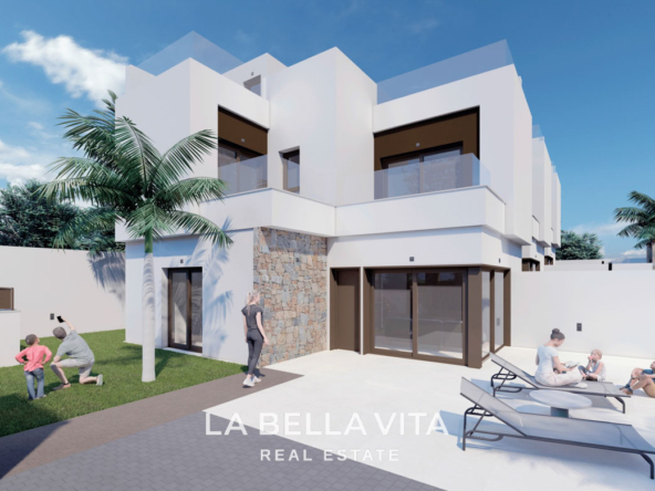 New Build Villas with private pools for sale in Benijofar