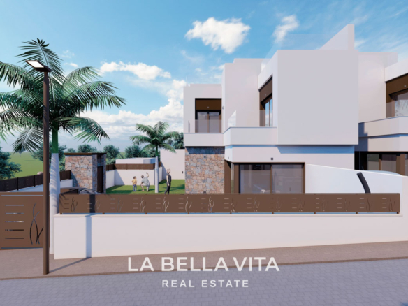New Build Villas with private pools for sale in Benijofar