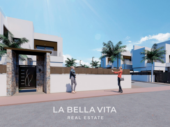 New Build Villas with private pools for sale in Benijofar