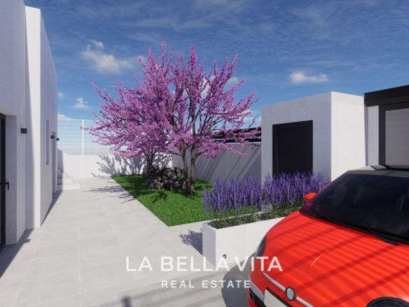 New Build Single Storey Villa with Private Pool for Sale in Polop de la Marina