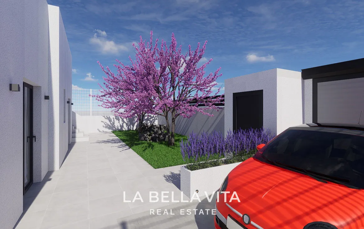 New Build Single Storey Villa with Private Pool for Sale in Polop de la Marina
