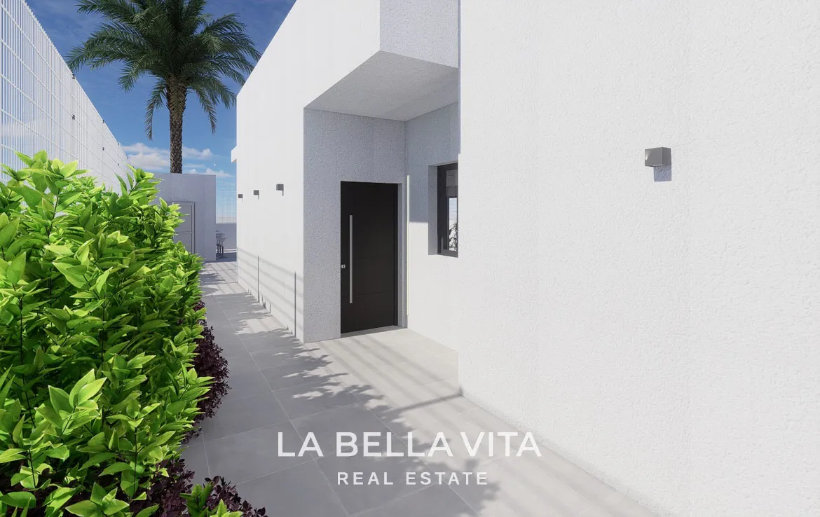 New Build Single Storey Villa with Private Pool for Sale in Polop de la Marina