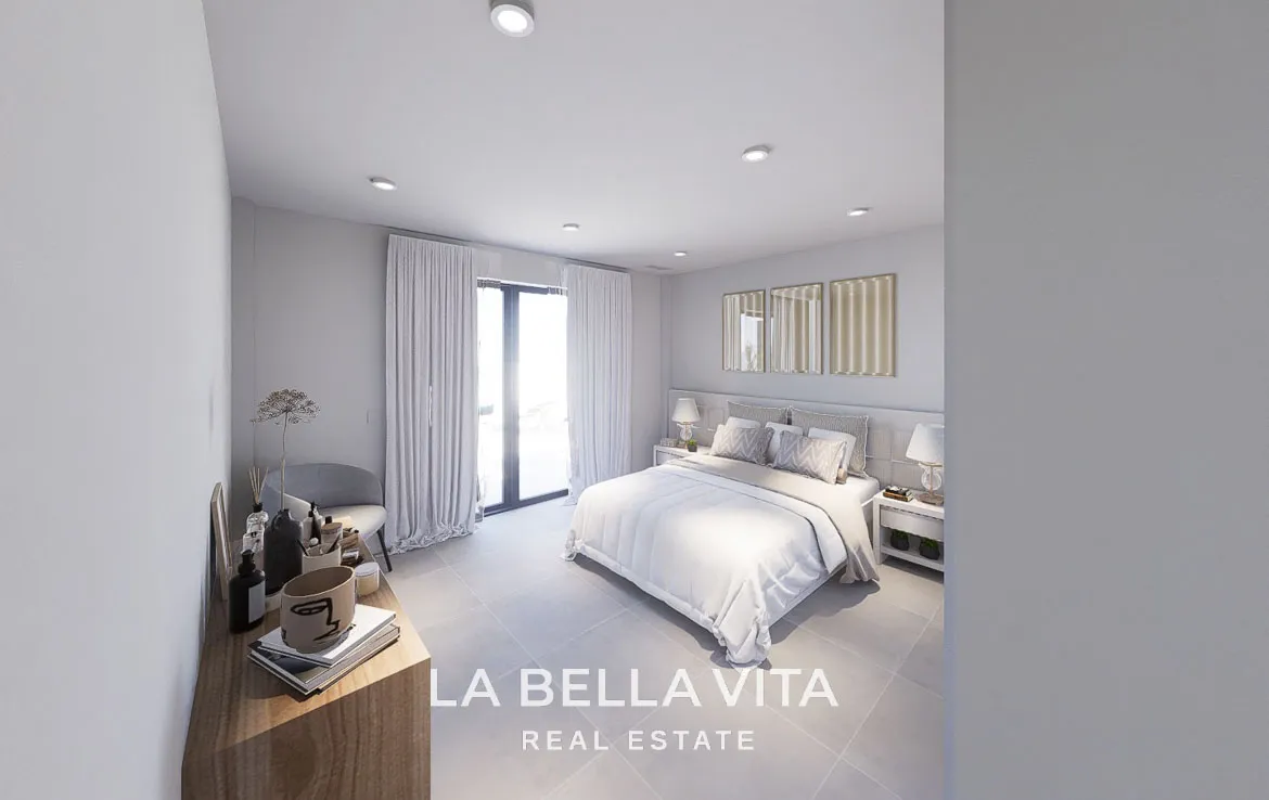 New Build Single Storey Villa with Private Pool for Sale in Polop de la Marina