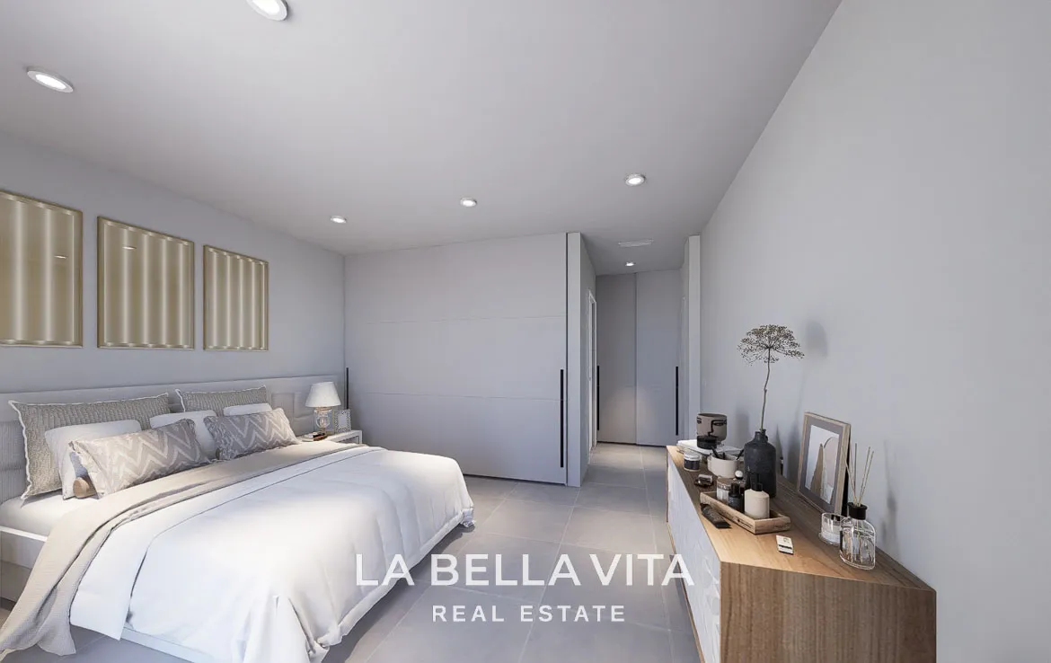 New Build Single Storey Villa with Private Pool for Sale in Polop de la Marina