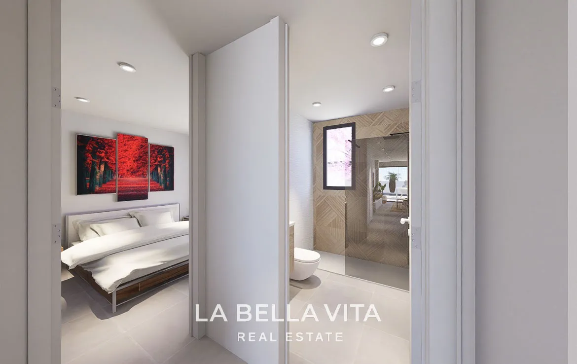 New Build Single Storey Villa with Private Pool for Sale in Polop de la Marina