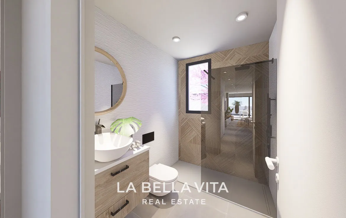 New Build Single Storey Villa with Private Pool for Sale in Polop de la Marina