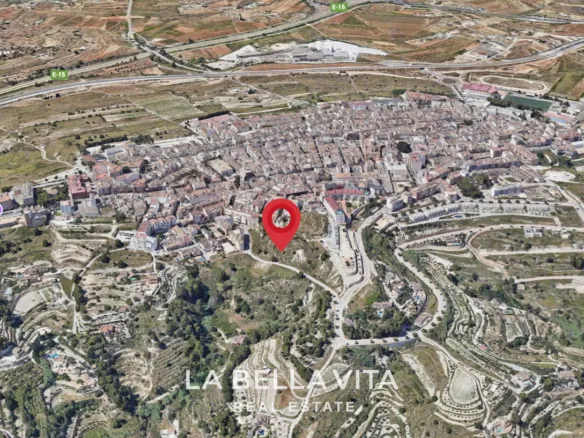Exclusive Urbanizable Plot for Sale in Benissa – 2,558 m² with 8,196 m² Buildable for 90 Homes with sea views - Ideal for Residential Development