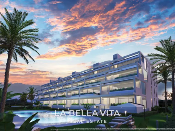 Luxury New Build 2-3 bedrooms Beach Apartments for sale in Mar de Cristal, Murcia