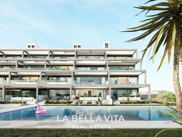 Luxury New Build 2-3 bedrooms Beach Apartments for sale in Mar de Cristal, Murcia