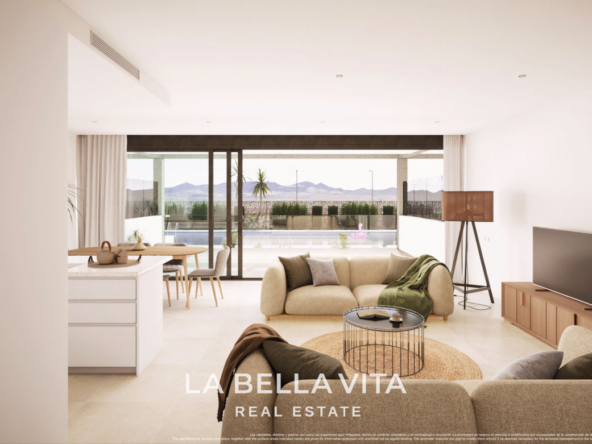 Luxury New Build 2-3 bedrooms Beach Apartments for sale in Mar de Cristal, Murcia