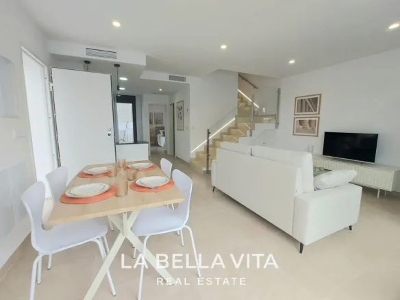 Modern New Build Townhouses with private pools for sale in San Pedro del Pinatar, Murcia