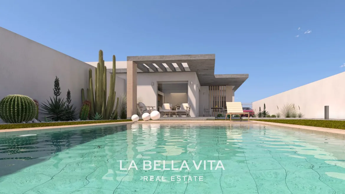 New Build Single-Storey Villas for sale in Santiago de la Ribera, Murcia