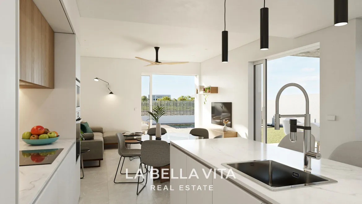 New Build Single-Storey Villas for sale in Santiago de la Ribera, Murcia