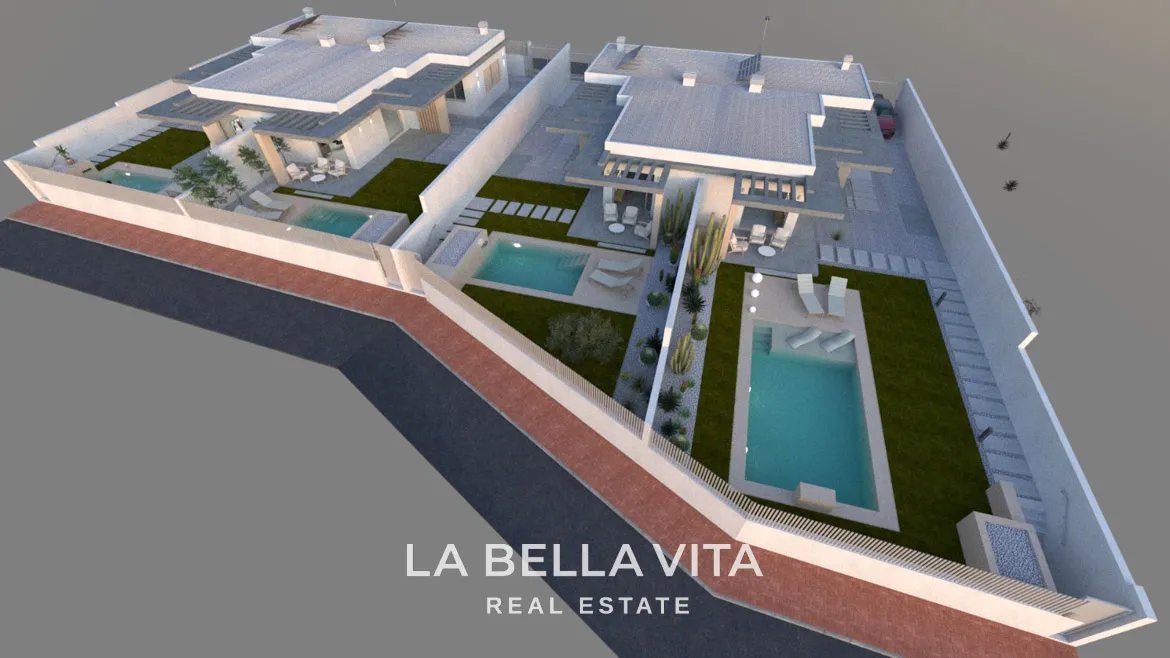 New Build Single-Storey Villas for sale in Santiago de la Ribera, Murcia