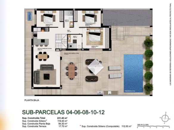 New Build Villas with Private Pools and Basements for sale in Ciudad Quesada, Alicante