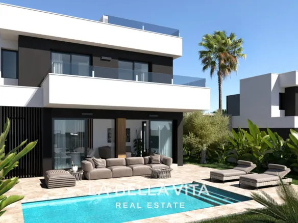 Beautiful New Build Villas with Private pools for sale in Ciudad Quesada, Alicante
