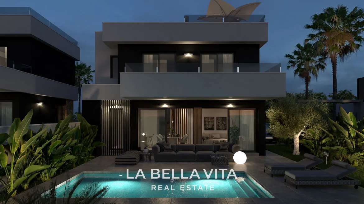 Beautiful New Build Villas with Private pools for sale in Ciudad Quesada, Alicante