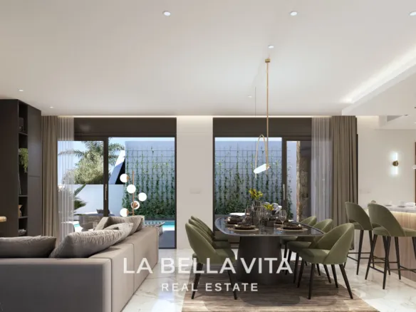 Beautiful New Build Villas with Private pools for sale in Ciudad Quesada, Alicante
