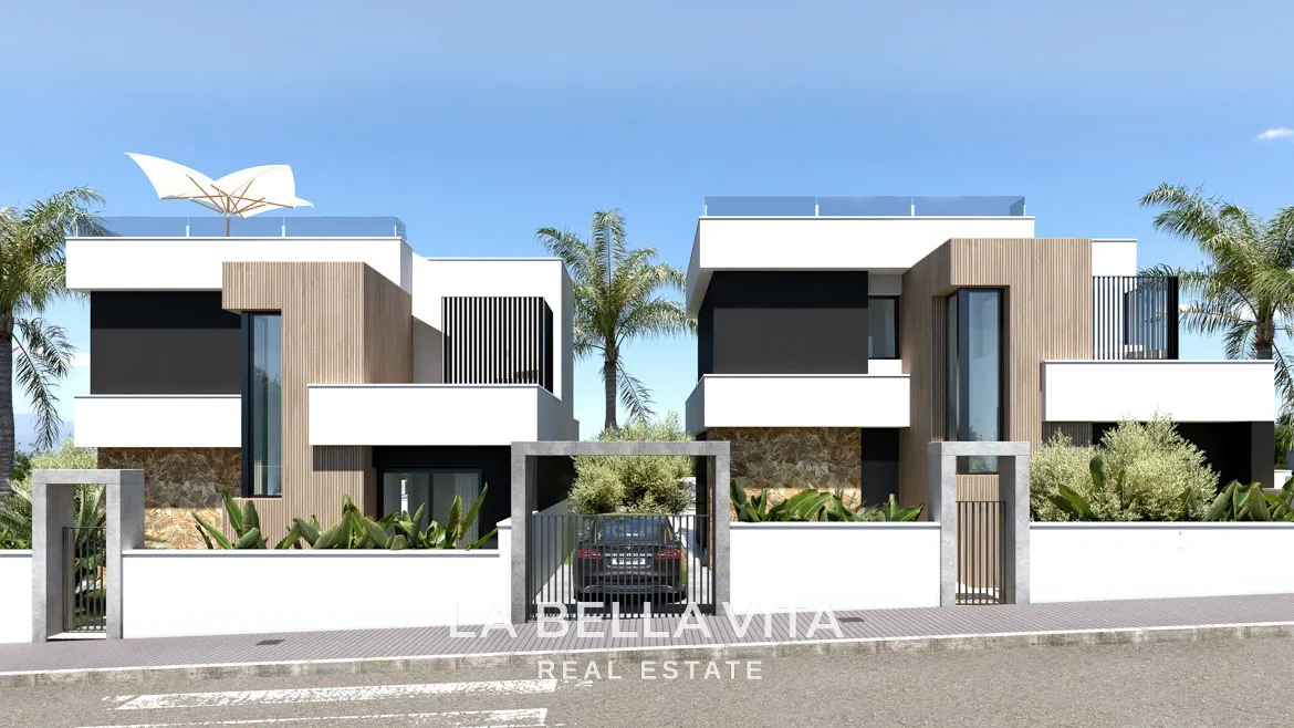 Beautiful New Build Villas with Private pools for sale in Ciudad Quesada, Alicante