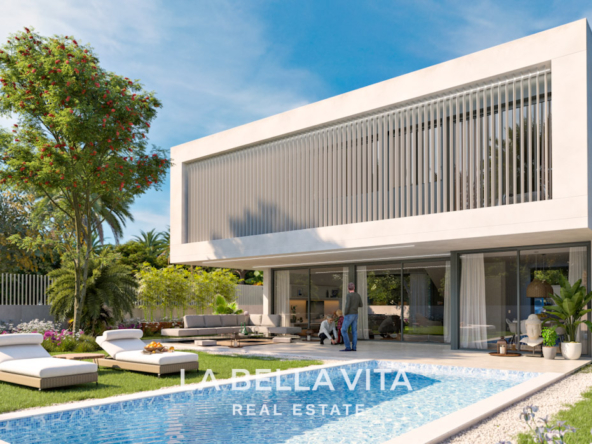 Luxury Independent New Build Villas with for sale in La Marina Urbanisation, Alicante