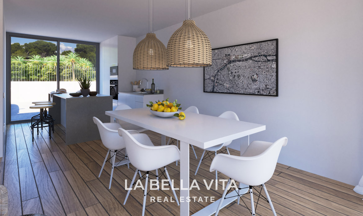 Luxury Independent New Build Villas with for sale in La Marina Urbanisation, Alicante