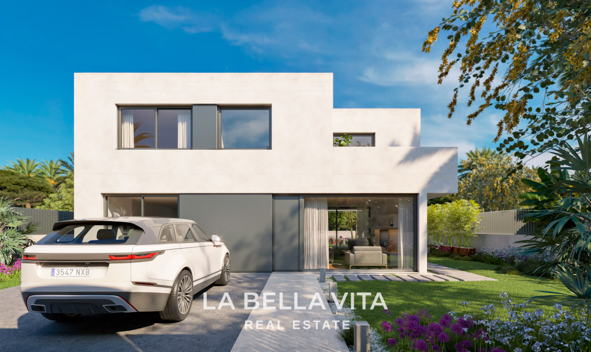 Luxury Independent New Build Villas with for sale in La Marina Urbanisation, Alicante