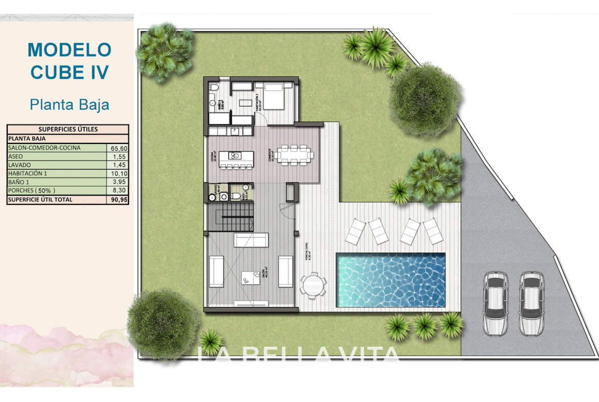 Luxury Independent New Build Villas with for sale in La Marina Urbanisation, Alicante