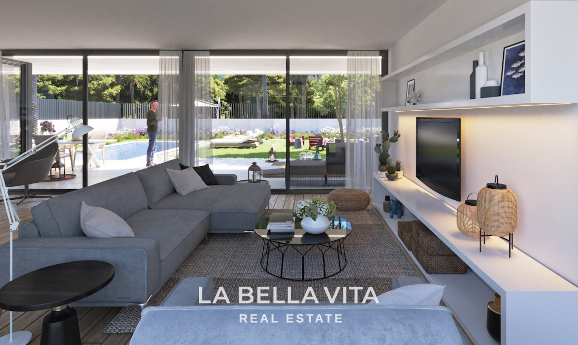 Luxury Independent New Build Villas with for sale in La Marina Urbanisation, Alicante