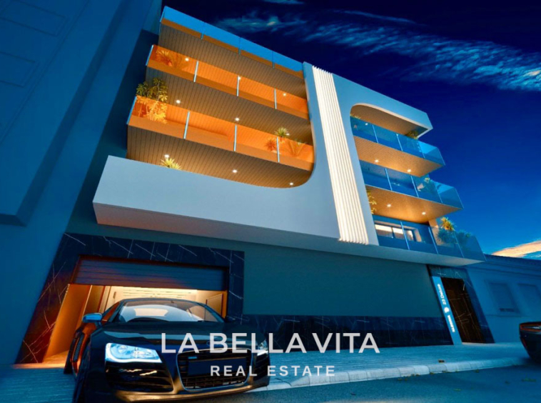 Luxury New Build Apartments for sale by the beach in Torrevieja, Spain