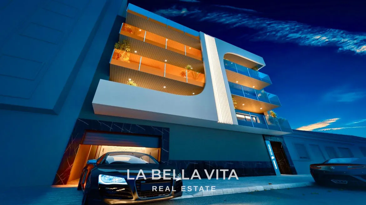 Luxury New Build Apartments for sale by the beach in Torrevieja, Spain