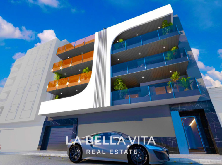 Luxury New Build Apartments for sale by the beach in Torrevieja, Spain