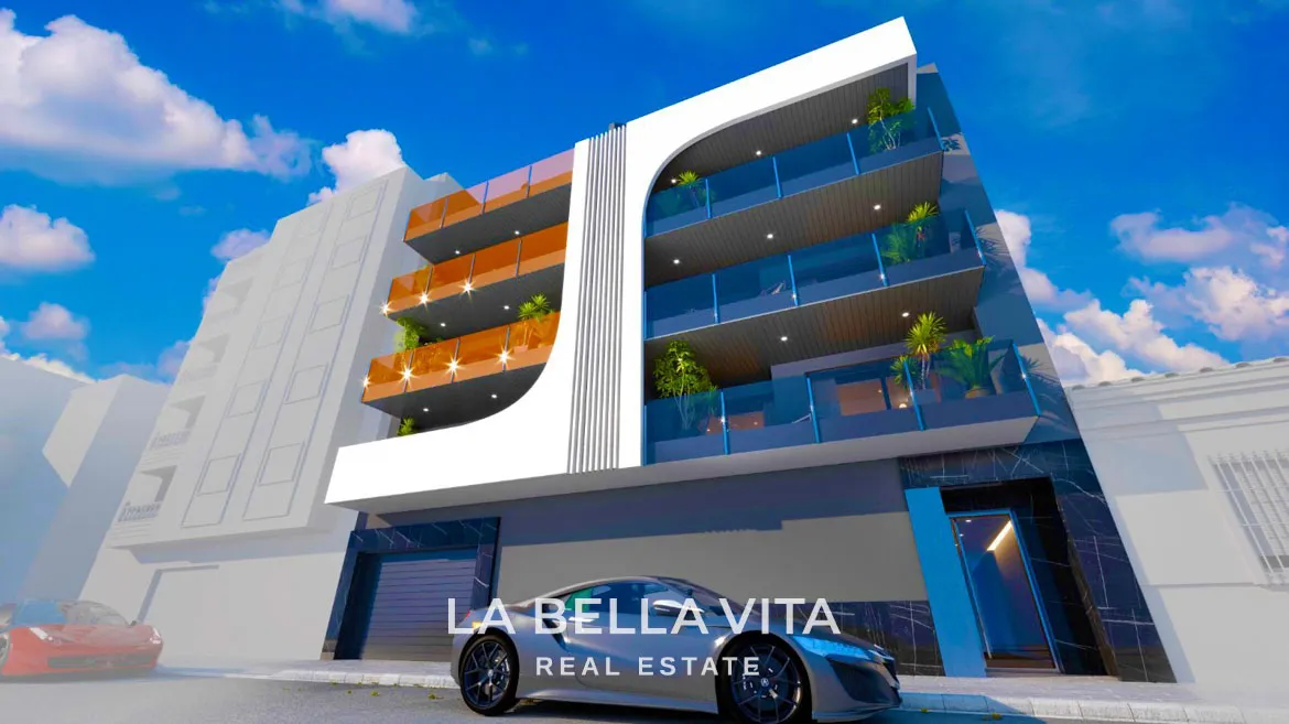 Luxury New Build Apartments for sale by the beach in Torrevieja, Spain