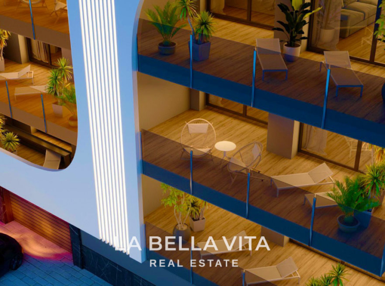 Luxury New Build Apartments for sale by the beach in Torrevieja, Spain