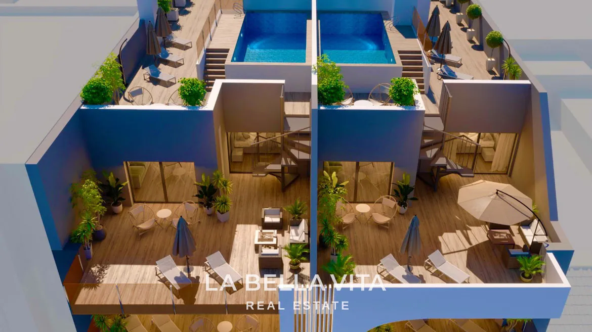 Luxury New Build Apartments for sale by the beach in Torrevieja, Spain