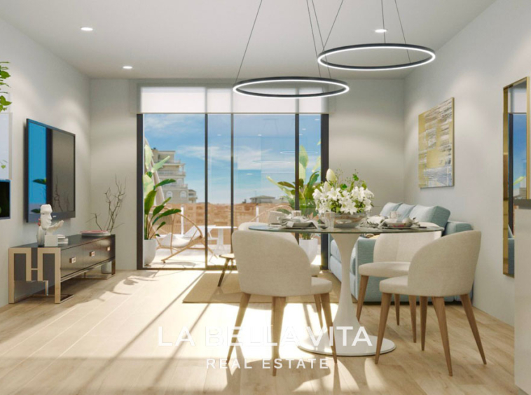 Luxury New Build Apartments for sale by the beach in Torrevieja, Spain