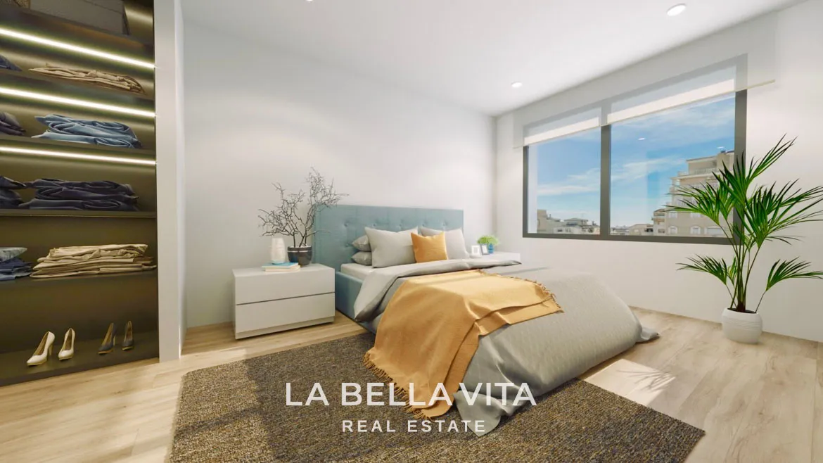 Luxury New Build Apartments for sale by the beach in Torrevieja, Spain