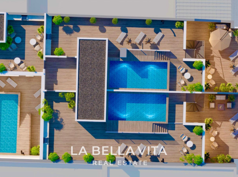 Luxury New Build Apartments for sale by the beach in Torrevieja, Spain