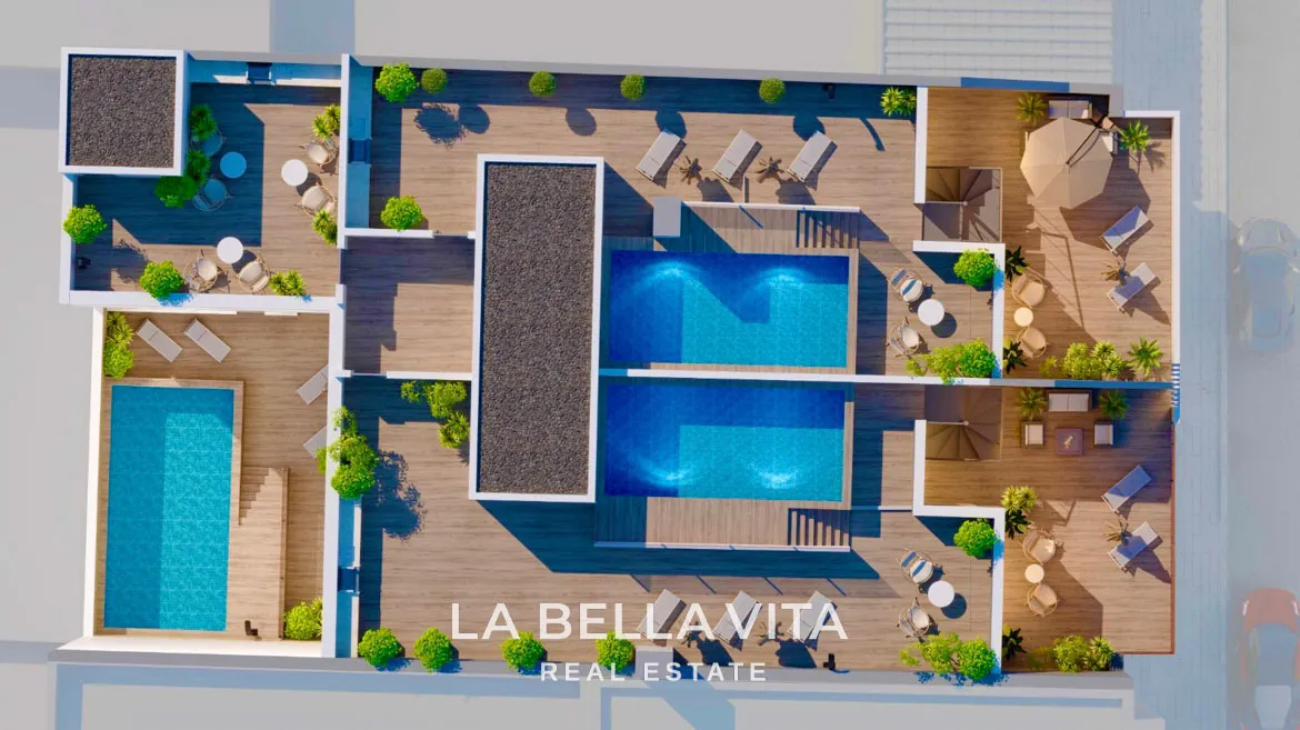 Luxury New Build Apartments for sale by the beach in Torrevieja, Spain