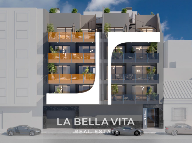 Luxury New Build Apartments for sale by the beach in Torrevieja, Spain