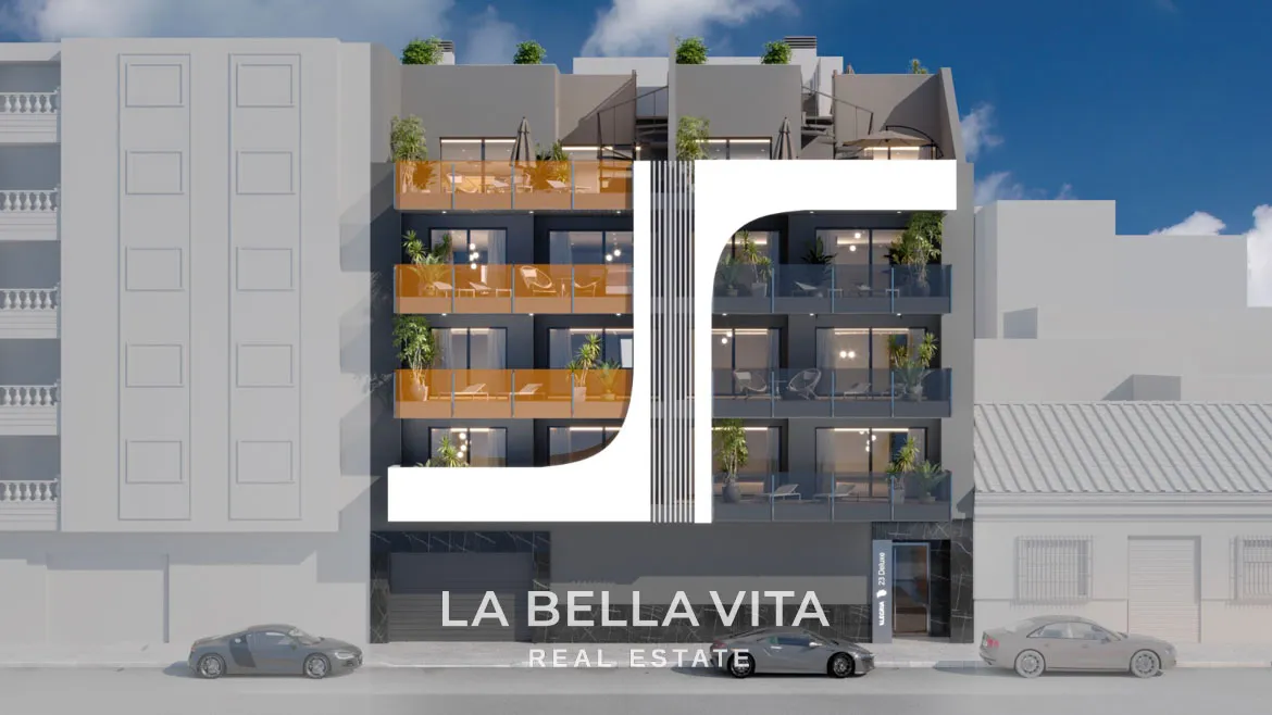 Luxury New Build Apartments for sale by the beach in Torrevieja, Spain