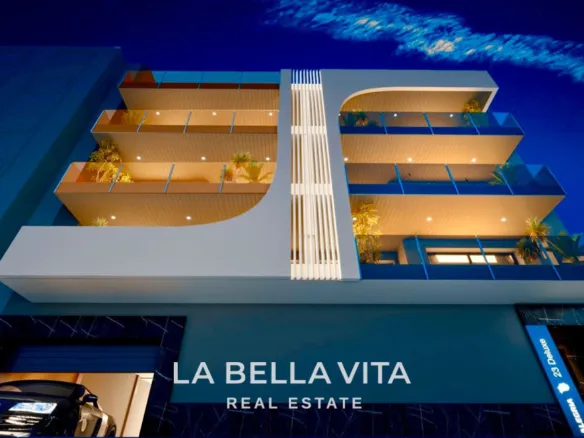 Luxury New Build Apartments for sale by the beach in Torrevieja, Spain