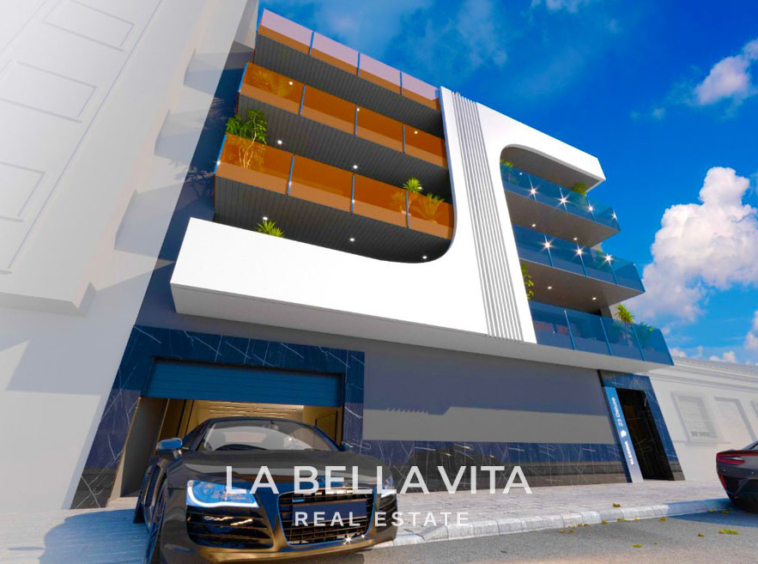 Luxury New Build Apartments for sale by the beach in Torrevieja, Spain
