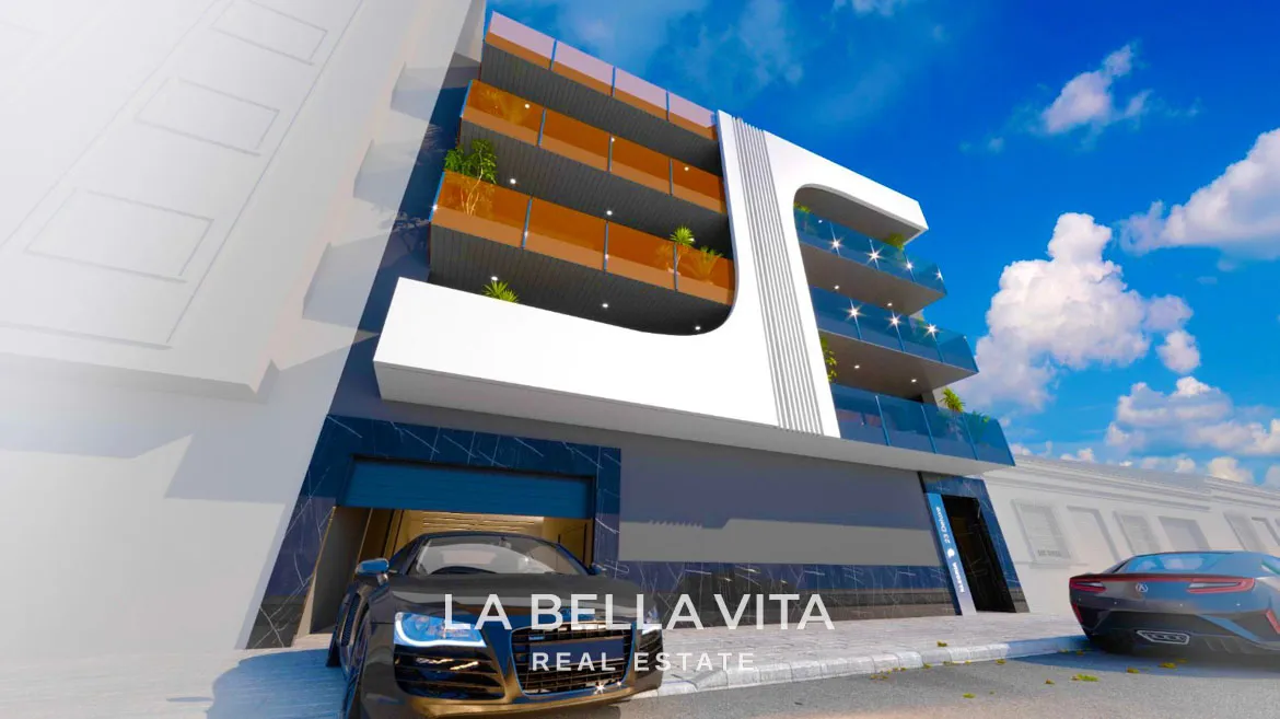 Luxury New Build Apartments for sale by the beach in Torrevieja, Spain