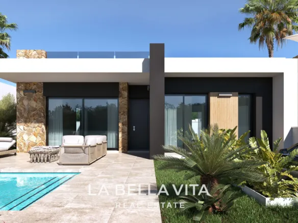 One level New Build Detached Villas for sale in Ciudad Quesada, Alicante
